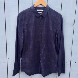 Calvin Klein Slim Fit Button Down Size Large